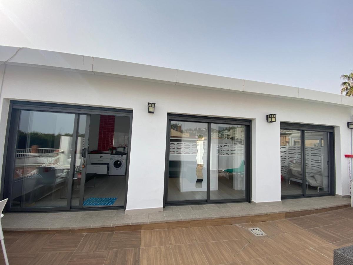 Casa Carmen Atico Primera Linea De Playa Málaga Kültér fotó